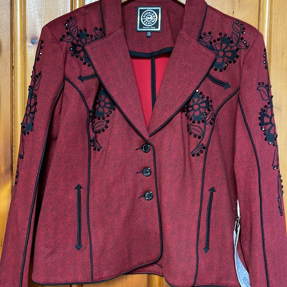 Double D Ranchwear Maybelle Jacket Sz XL NWT